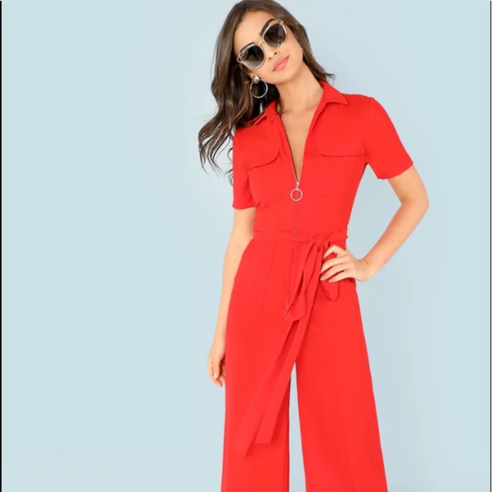 Red Jumpsuit